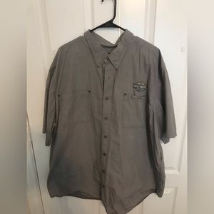 Mens Harley Davidson button down
